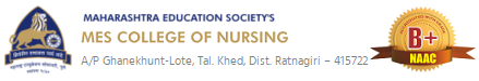 MES Nursing college logo
